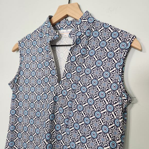 Jude Connally Kristen Sleeveless Dress Blue, Small - Picture 2 of 9